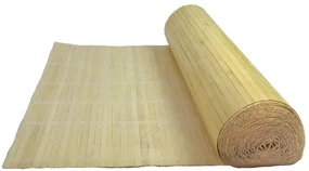 Prírodná bambusová rohož za posteľ - metráž Šírka rohože: 120 cm, Dĺžka rohože: 1200 cm