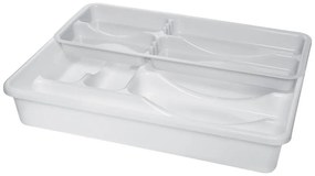 Vložka do zásuvky dvojradová biela