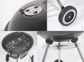 Kotlový gril na drevené uhlie Cattara Bari, ø 44 cm