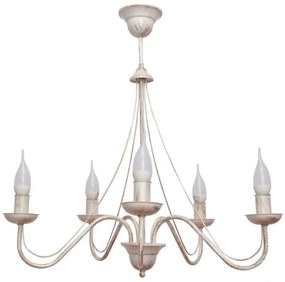 Luster na tyči MALBO III 5xE14/10W/230V