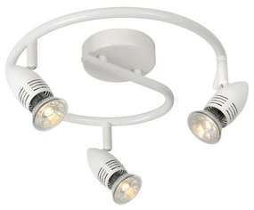 Lucide 13955/14/31 - LED bodové svietidlo CARO-LED 3xGU10/5W/230V biele