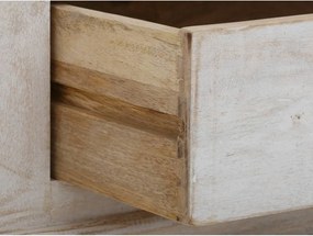 Biela šatníková skriňa z mangového dreva 100x175 cm Rana – Støraa