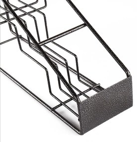 Kovový stojan na fľaše Kov