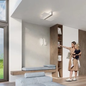 Sollux SL.0187 - Nástenné svietidlo MASSIMO 2xG9/40W/230V biela/chróm