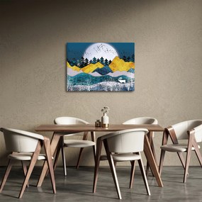 Obraz - Polárna krajina (70x50 cm)