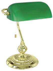 EGLO Stolová lampa BANKER, zelená