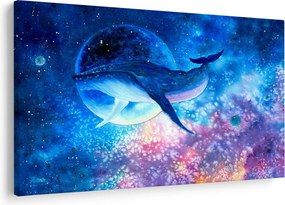 Obraz - Vesmírna veľryba (90x60 cm)