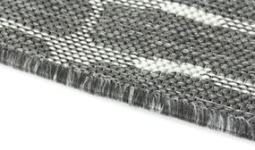 Koberce Breno Kusový koberec ADRIA 36/GSG, sivá,80 x 150 cm