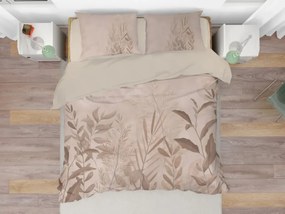 Moderné 3D obliečky 140x200, 70x90 Reed beige