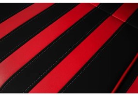 Yenkee - Herná stolička čierna/červená