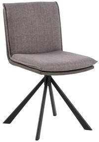 Sivá jedálenská stolička Flynn – Actona