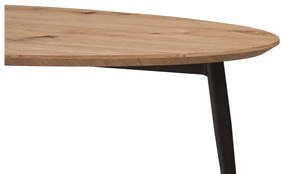 Konferenčný stolík SARAM (dub artisan + čierna). Vlastná spoľahlivá doprava až k Vám domov. 1091526