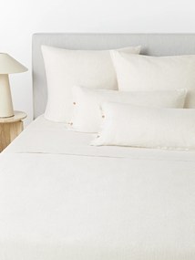 Posteľná plachta z vypratého ľanu's jemnými pruhmi Rinna