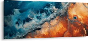 Obraz - Voda a oheň (120x50 cm)