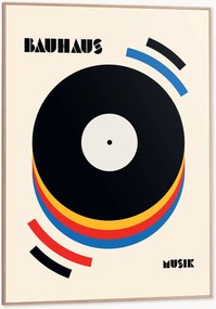Nástenná dekorácia v ráme Bauhaus