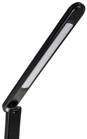 LEDRGBW Stmievateľná stolná lampa s funkciou powerbanky LED/12W/5V 2800-6000K čierna