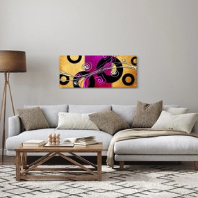 Obraz abstrakcie (120x50 cm)