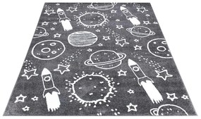Dekorstudio Vzorovaný koberec pre deti ANIME - vesmír 912 Rozmer koberca: 80x150cm