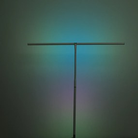 Stolná LED lampa NOX s RGBW efektmi, základňa, diaľkový ovládač