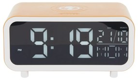 Budík s bezdrôtovou nabíjačkou Chunky LED – Karlsson