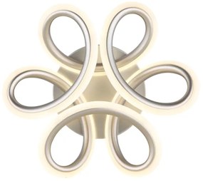 Globo 67386-24S - LED stropné svietidlo MELISAND 24W/230V pr. 26 cm matný chróm