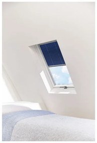 Livarno home Tepelnoizolačná plisovaná žalúzia na strešné okná Velux, 49,3 x 94 – 116 cm (modrá)  (100328943)