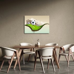 Obraz - Futbalové ihrisko (70x50 cm)