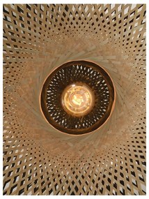 Závesné bambusové svietidlo Good&amp;Mojo Kalimantan, ⌀ 60 cm