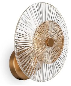 Maytoni MOD007WL-01G - Nástenné svietidlo ASTER 1xE14/40W/230V