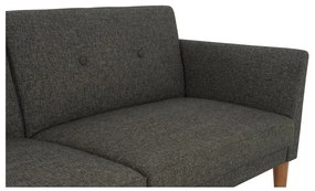 Sivá rozkladacia pohovka 205 cm Regal - Novogratz