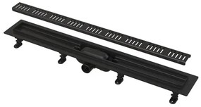 Alca APZ10BLACK SIMPLE sprchový žľab 75 cm čierna mat APZ10BLACK-750M