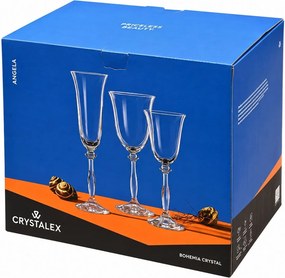 Crystalex poháre na víno Angela 350 ml 6 ks