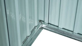Záhradný domček BestBerg ZS1-1A / 1,3 m² / 147 x 86 x 134 cm / sivá