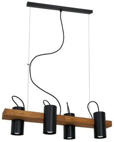 Luster na lanku GUDRUN 4xE27/60W/230V