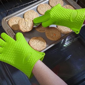 DAALO Silikónová kuchynská rukavice - zelená