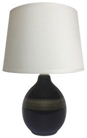 PROXIMA.store - Dizajnová stolná lampa ROMA FARBA: čierna