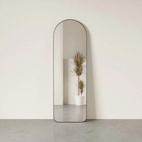Zrkadlo HUB oblúkové 51x157,5 cm strieborné