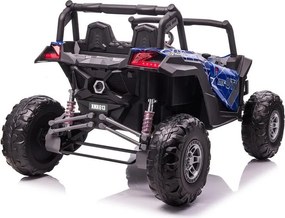 LEAN CARS Elektrická bugina Quad UTV-MX Blue Spider lak modrá