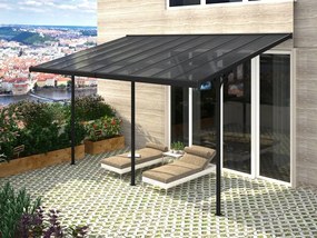 Pergola BRUCE H | sivý polykarbonát