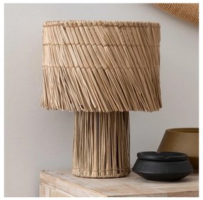 Atmosphera - Stolná lampa YONI 1xE27/40W/230V rákos