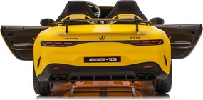 LEAN CARS Autobatéria Mercedes GT63 AMG DK-GT63 24V LCD Yellow
