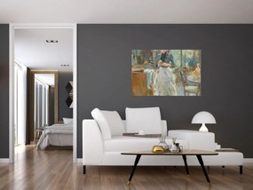 Obraz - Berthe Morisoti, In the Dining Room, reprodukcia (90x60 cm)