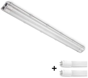 Brilagi -LED Tech. žiarivkové svietidlo OPTIMA T8 2xG13/18W/230V 4000K IP65 128 cm BG1672