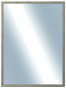 DANTIK - Zrkadlo v rámu, rozmer s rámom 60x80 cm z lišty Y-ka oranžová linka (3128)