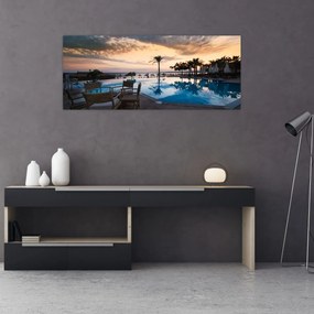 Obraz - Resort pri mori (120x50 cm)