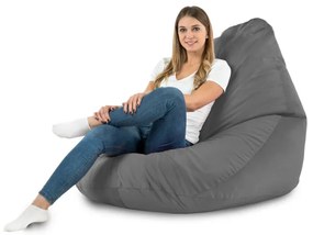 Sedací vak DROP XXL oceľový