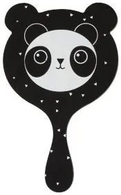 Čierne zrkadlo Panda - 11 * 1 * 20cm