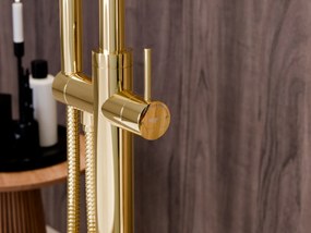 Besco Voľne stojaca vaňová batéria Veo 3.0 ColdMode VB BOX system LG Svetlá Zlatá lesk