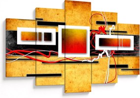 Obraz - Abstrakcia (150x105 cm)