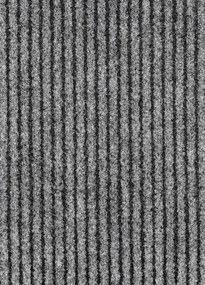 Koberce Breno Čistiaca zóna GIN 2126, šíře role 200 cm, sivá, viacfarebná